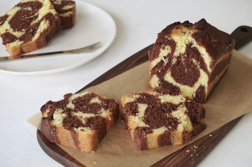 长颈鹿纹磅蛋糕