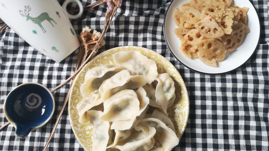 素三鲜水饺