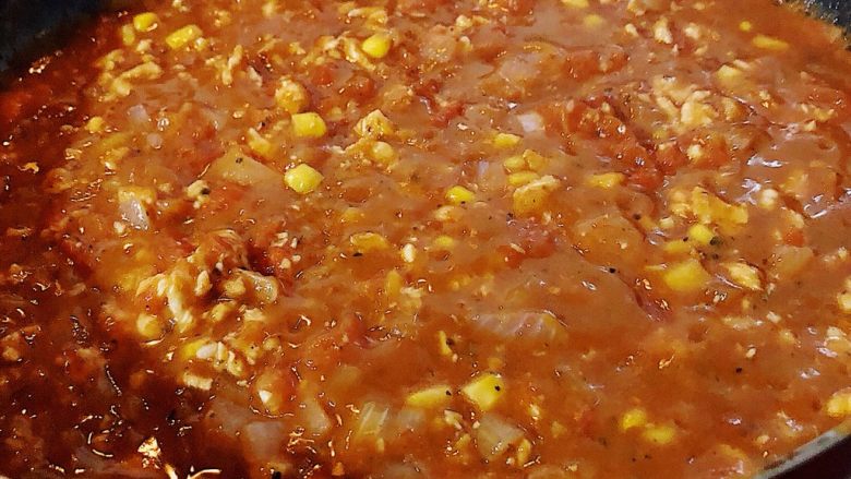 牧羊人派(Shepherd’s pie),大火收汁。