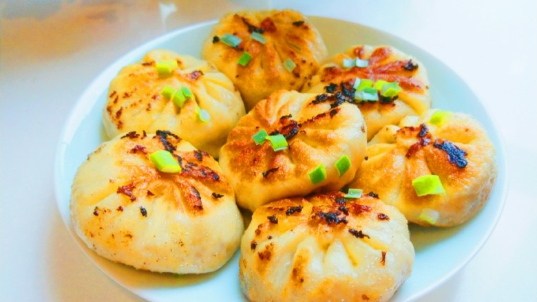 广式生煎包,成品图