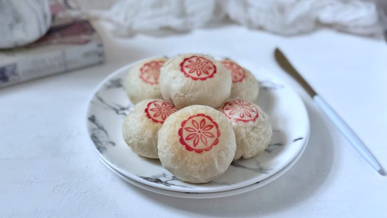 好吃不上火的蔓越梅绿豆酥,成品图