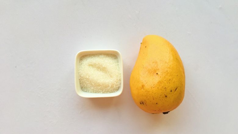 芒果卷,准备食材