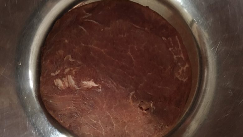 芒果牛肉粒,洗