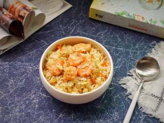 黄金虾仁炒饭