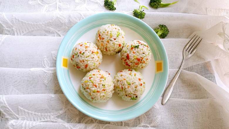 彩蔬饭团,美美哒!开吃!