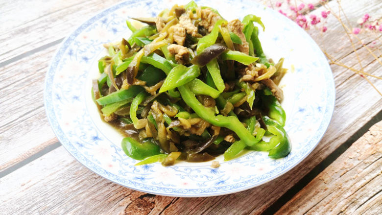 快手正餐 茄子炒辣椒