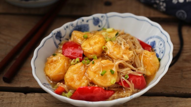 金针菇日本豆腐