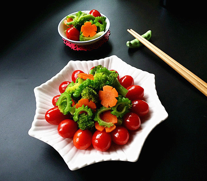 凉拌果蔬,装盘开吃吧,美味更营养