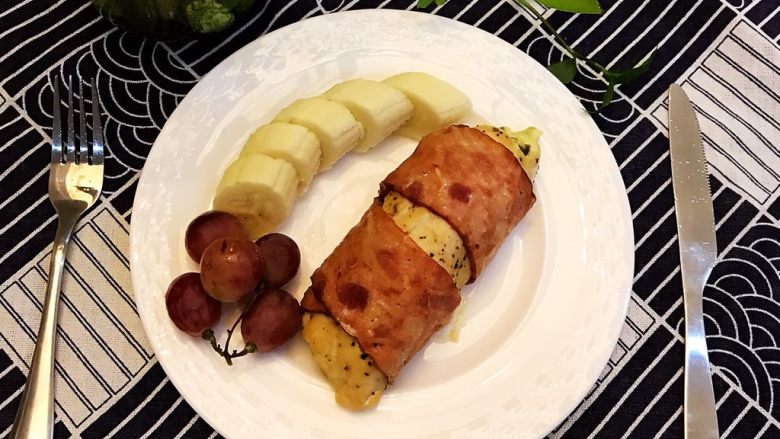 香辣培根鸡肉卷