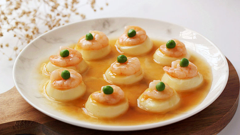 快手正餐 【虾仁玉子豆腐】