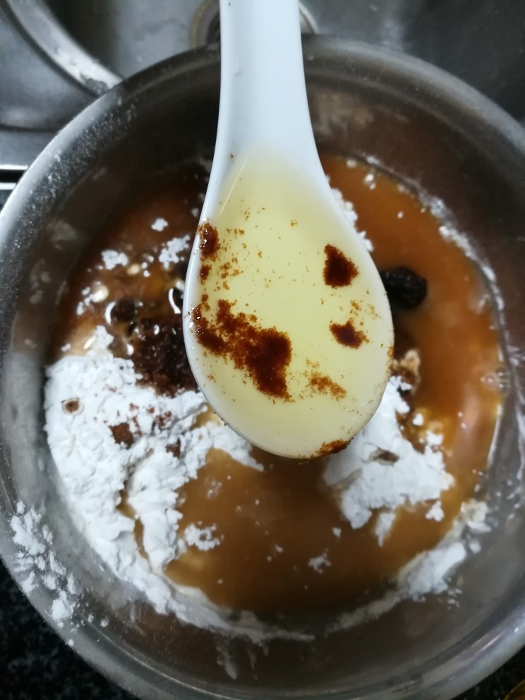 我儿时的最爱,红糖发糕,你喜欢吗?,加入食用油