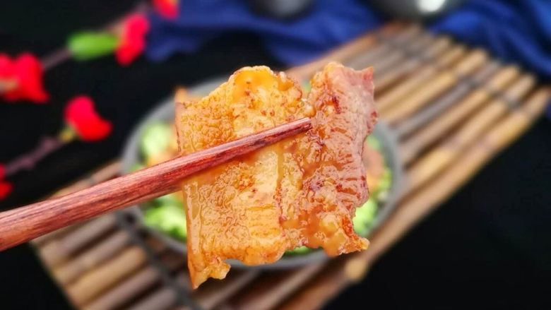 椒盐五花肉~烤箱版,吃完一块接一块,停下嘴的节奏