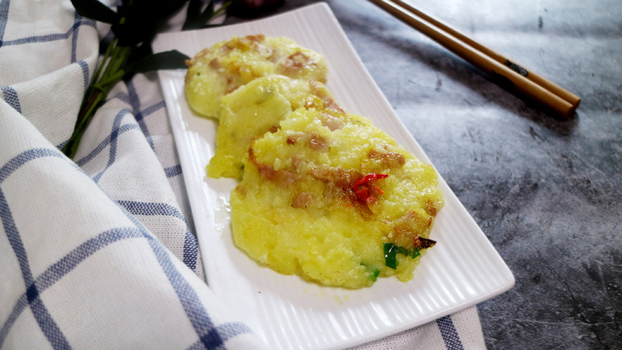 土豆培根饼