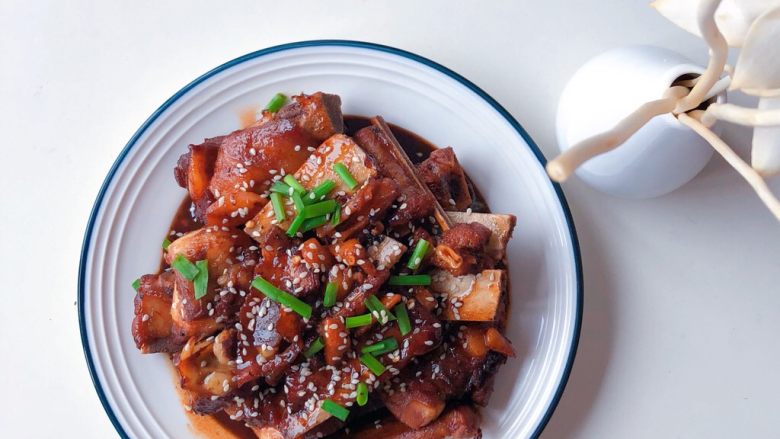 红烧排骨,允许我多发几张自恋图！