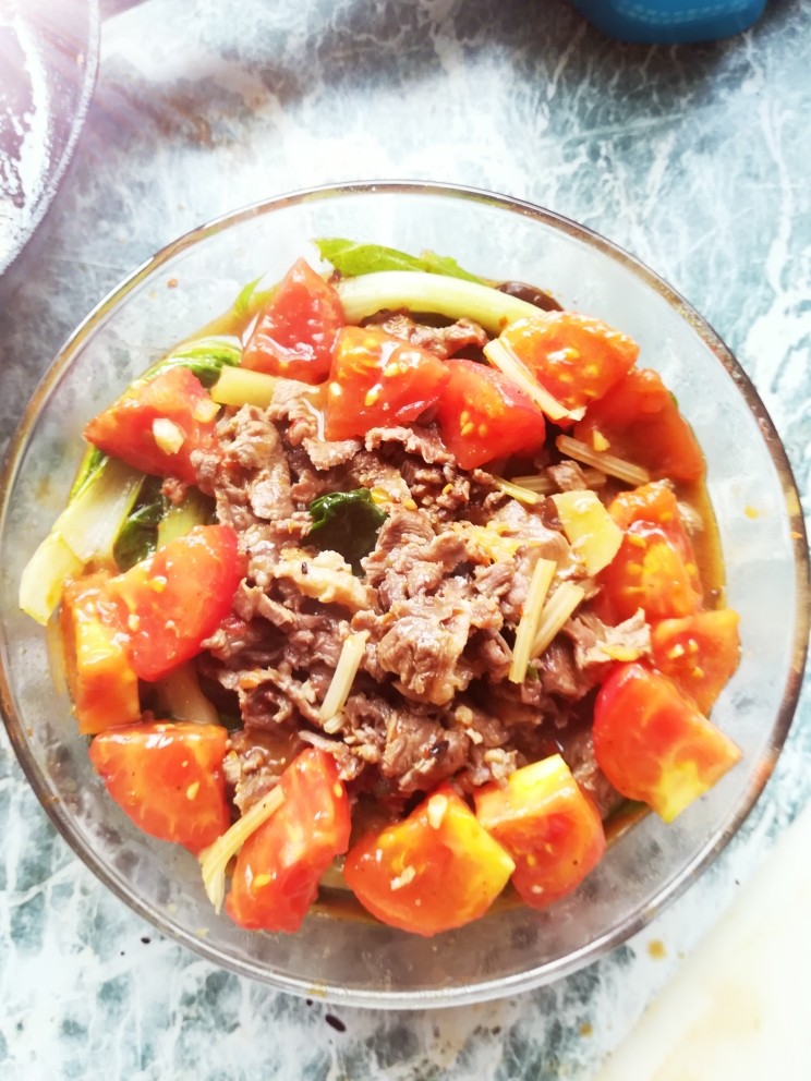 水煮肉片2,捞起放在菜上