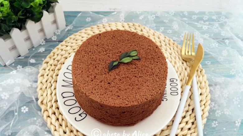 巧克力戚风蛋糕