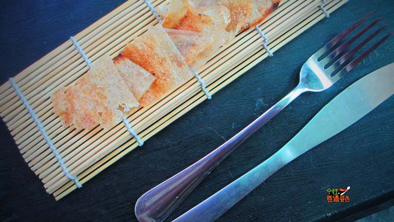 酥脆鲜虾片,酥脆可口,热量低,减肥MM也可以吃