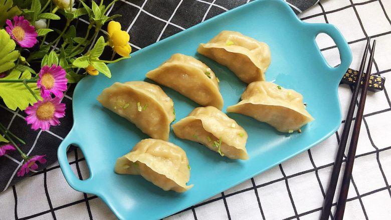 上海鲜肉锅贴(煎饺),完成