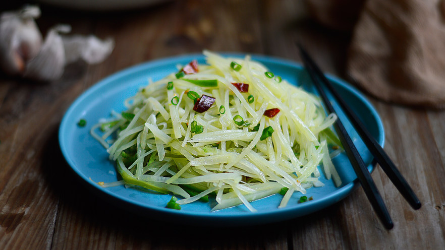 醋溜土豆丝