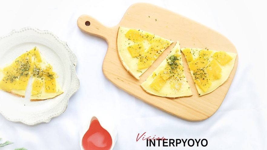 鸡蛋芝士南瓜饼
