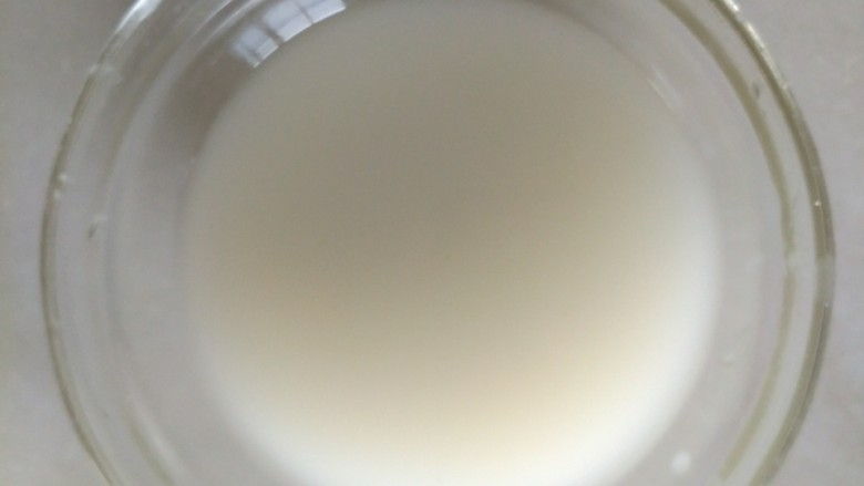 红豆沙饼,加入三十度水化开