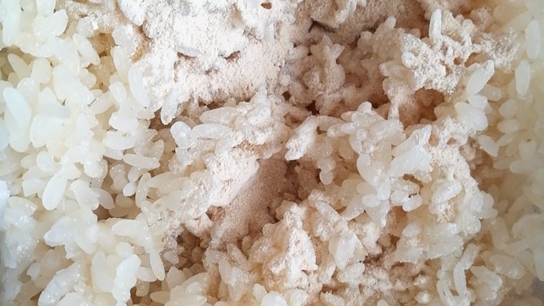 秋季滋养,牛奶酒酿炖蛋
(附自制酒酿法),倒入糯米中