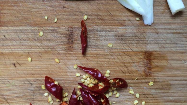 酱炒苦瓜,将<a style='color:red;display:inline-block;' href='/shicai/ 3250'>葱</a>切斜段，<a style='color:red;display:inline-block;' href='/shicai/ 62'>辣椒</a>切斜段。