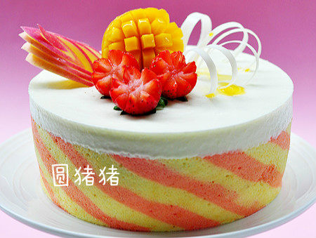 凤梨幕斯蛋糕