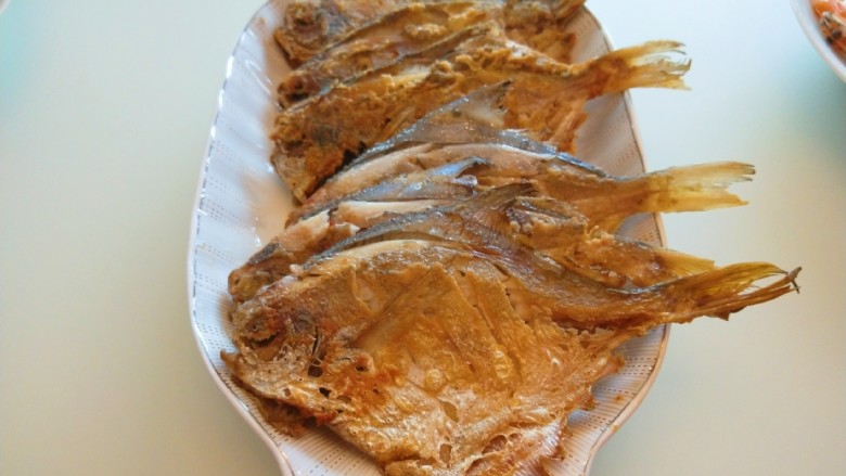 新文美食 香煎小平鱼,成品图