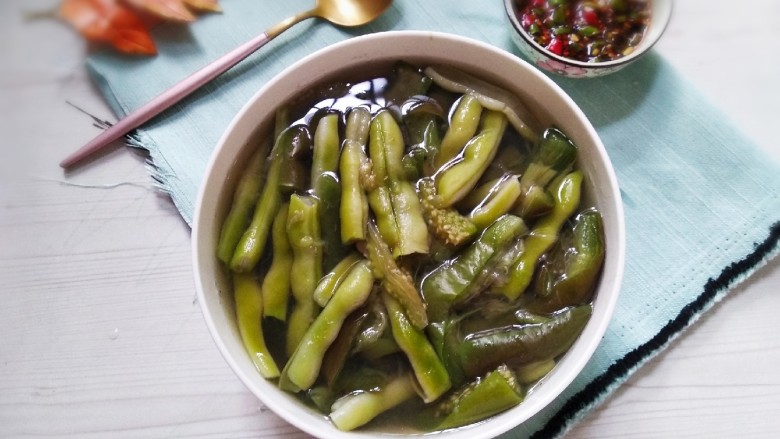 耙耙菜(PaPa菜) ,蘸一蘸吃着美味极了