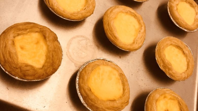 蛋挞,“叮”美味的蛋挞出炉喽。