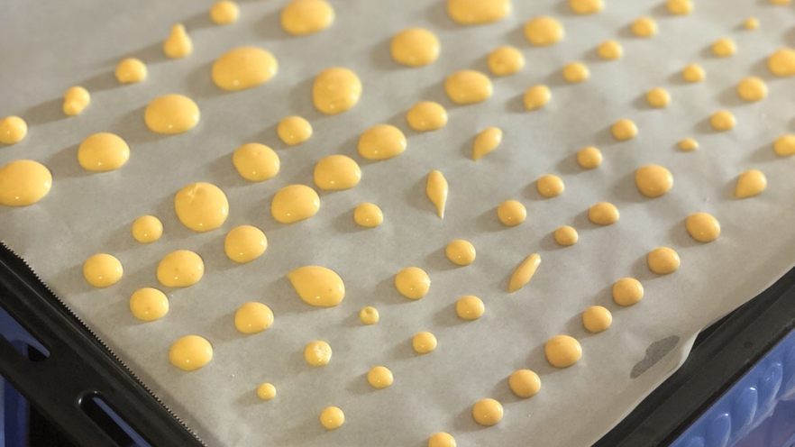宝宝辅食之蛋黄溶豆