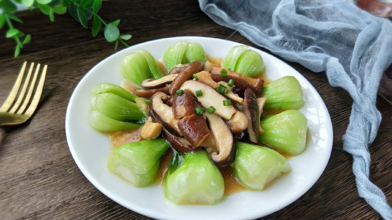 香菇这样做,瞬间光盘,成品图。
