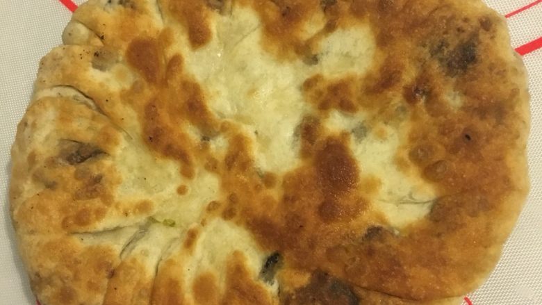 中式披萨梅干菜肉麦饼