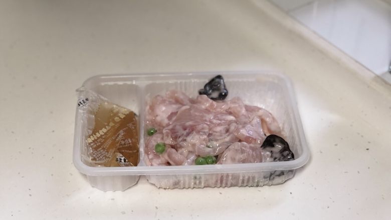 懒人版糟熘鱼片,大润发买的半成品套餐