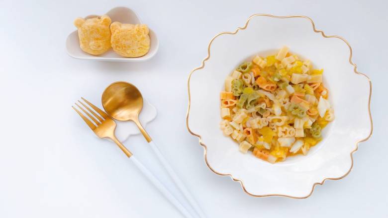 【宝宝辅食】鳕鱼黄金意面 ,鳕鱼黄金意面 get ✔,满足宝宝的胃,美翻你的心~