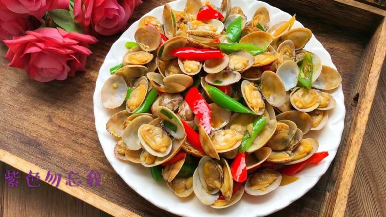 酱汁花蛤,成品图三