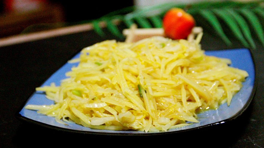 家常~~炒土豆丝