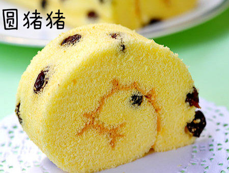 葡萄干蛋卷