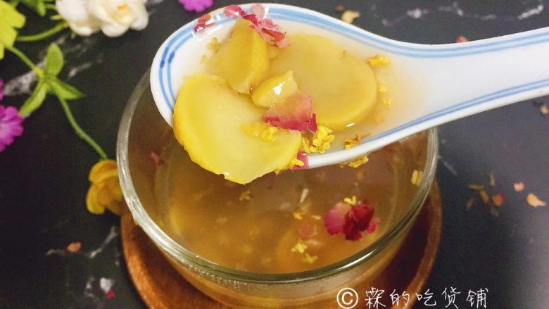 桂花鲜栗羹,完成