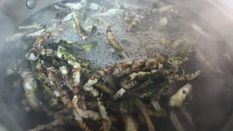 神仙富贵饼,煮沸
