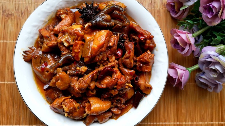 黄焖鸡,成品图