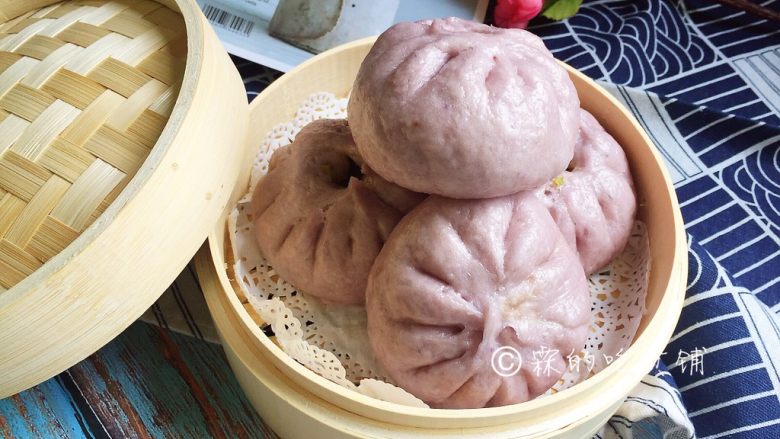 大肉包(紫甘蓝版),完成