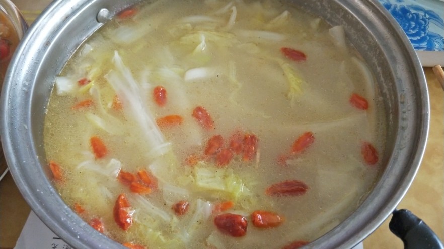白菜粉丝汤