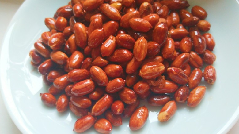 新文美食 油炒花生米,成品图