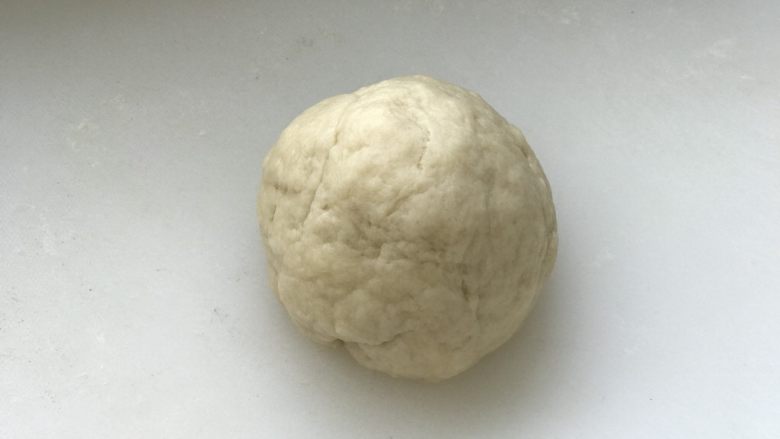 鲜肉月饼,揉成面团;