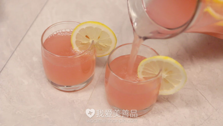 美容石榴水,倒出来享用了