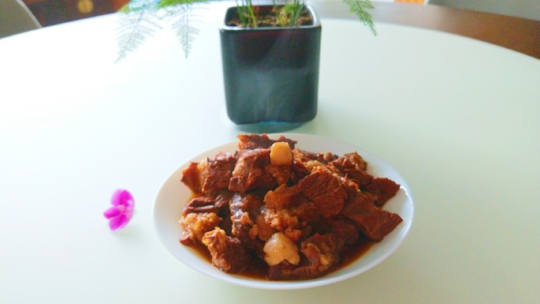 新文美食 酱牛肉,成品图