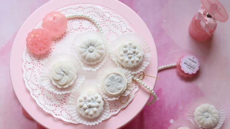 基础冰皮月饼，放3天还软糯