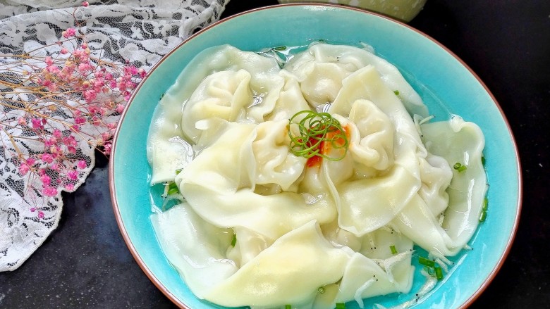 香菇鸡肉馅馄饨